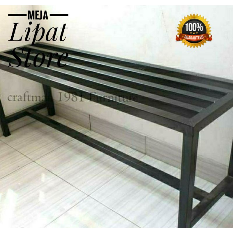 Kursi Tamu Kursi Ruang Tunggu / Kursi Cafe Besi Panjang / Waiting Chair