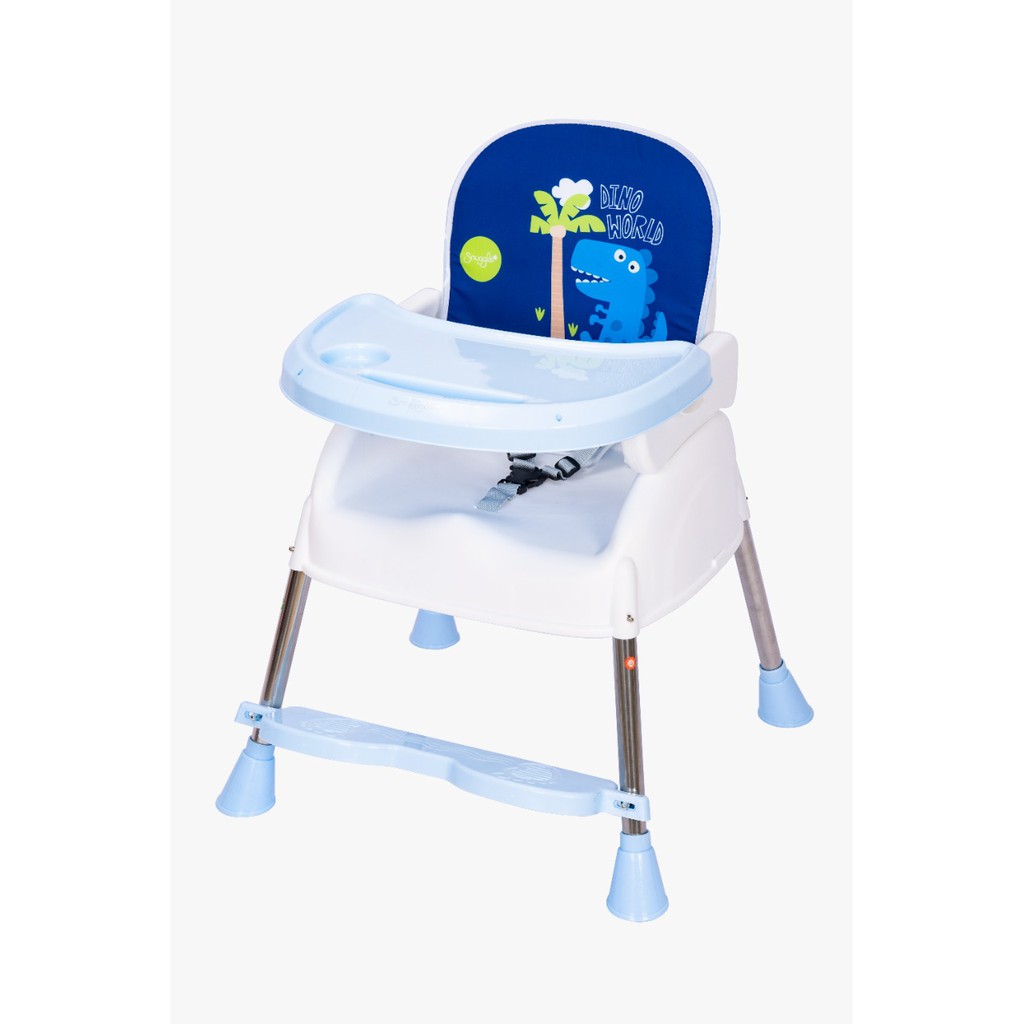 crown snuggle super combination high chair 4 in 1/kursi makan bayi free 2 buah sarung kursi