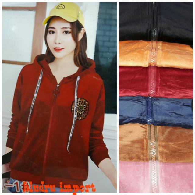 Jaket beludru import