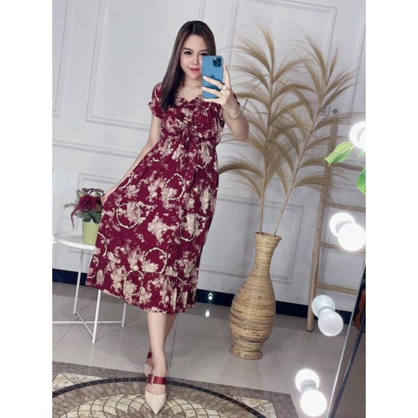 New piyama arab setelan lulu by dlusia / GROSIR SETELAN CP ARAB RENDA LULU BUSUI / DASTER ARAB-Elsa marun