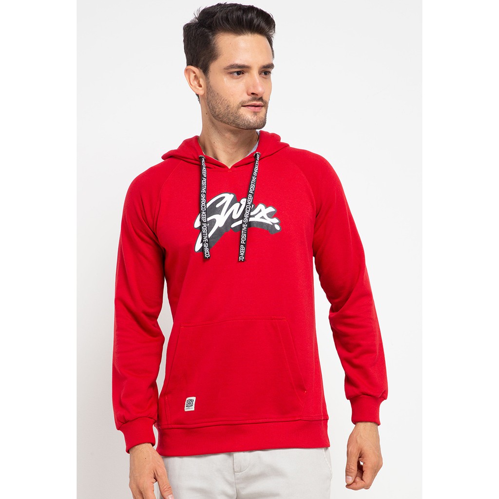 Sharks - Typo Series Sweater - Merah  [SGE2016763AA]