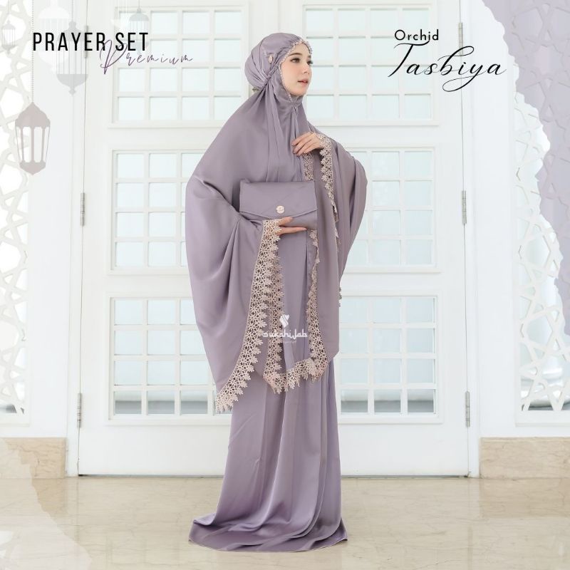 Mukena premium polos Tasbiya original #Sukahijab