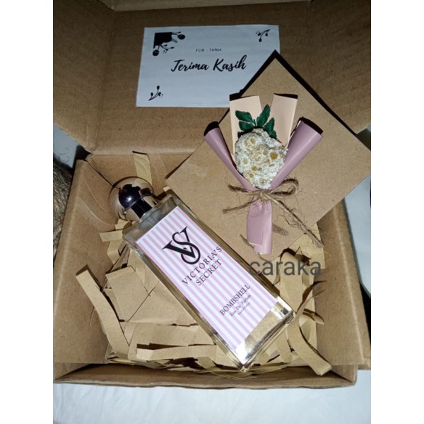 KADO HAMPERS GIFT BOX PARFUM PREMIUM NEW NORMAL ANNIVERSARY/ULANG TAHUN/VALENTINE