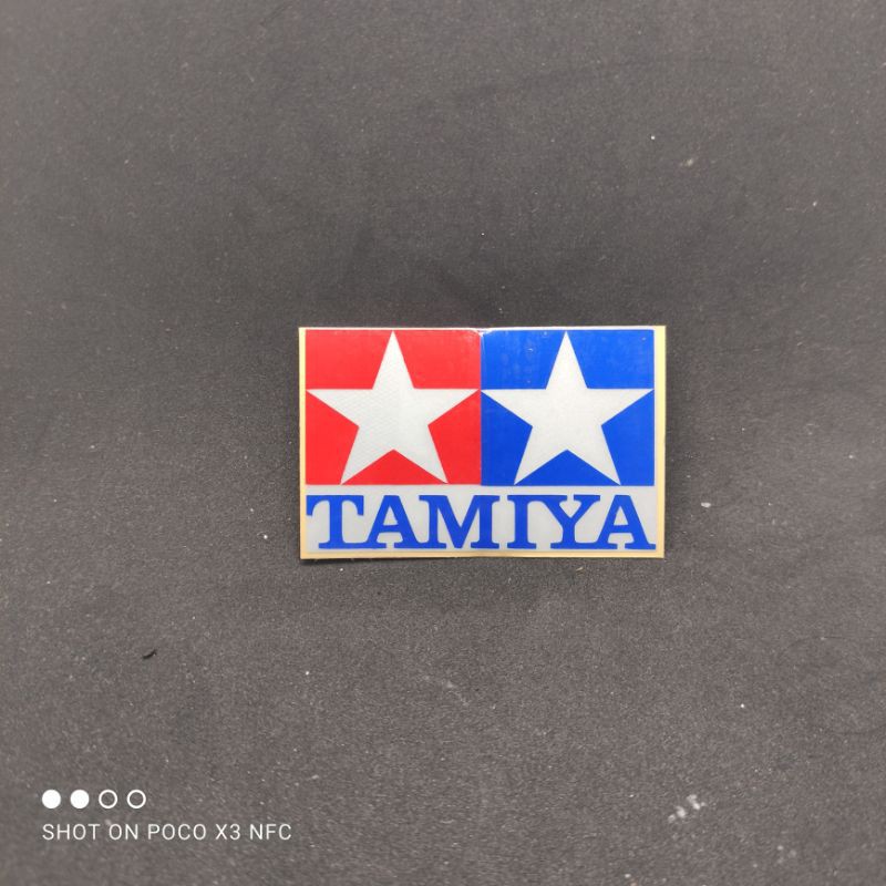 stiker tamiya cutting stiker logo tamiya (A30)