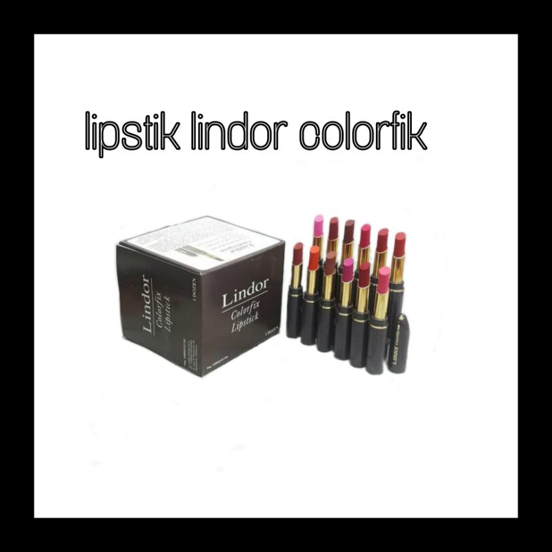 Lindor colorfix lipstick perlusin