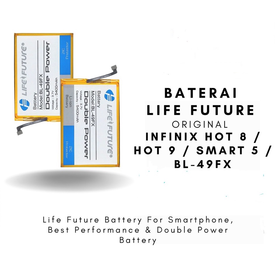 BATERAI - BATRAI - BATTERY Infinix Hot 8 / Baterai Infinix Hot 9 / Baterai Infinix Smart 5 / Baterai