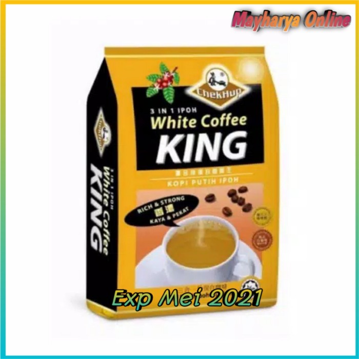 

ds011css Chekhup 3In1 Ipoh White Coffee King Isi 15 Sachet Promo!! Halal Ds20X11