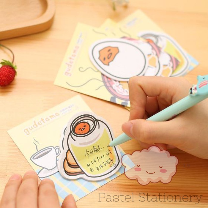 

Sticky Notes Lazy Gudetama - Memo Stick Note Tempel Bahan Kertas Lucu