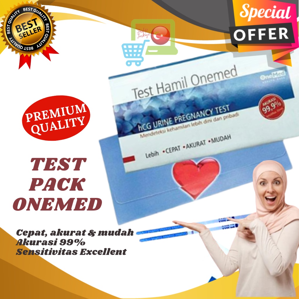 TEST PACK HAMIL ONEMED / TESPEK ONEMED / TES HAMIL / TESPEK KEHAMILAN ONEMED / TES KEHAMILAN MURAH /