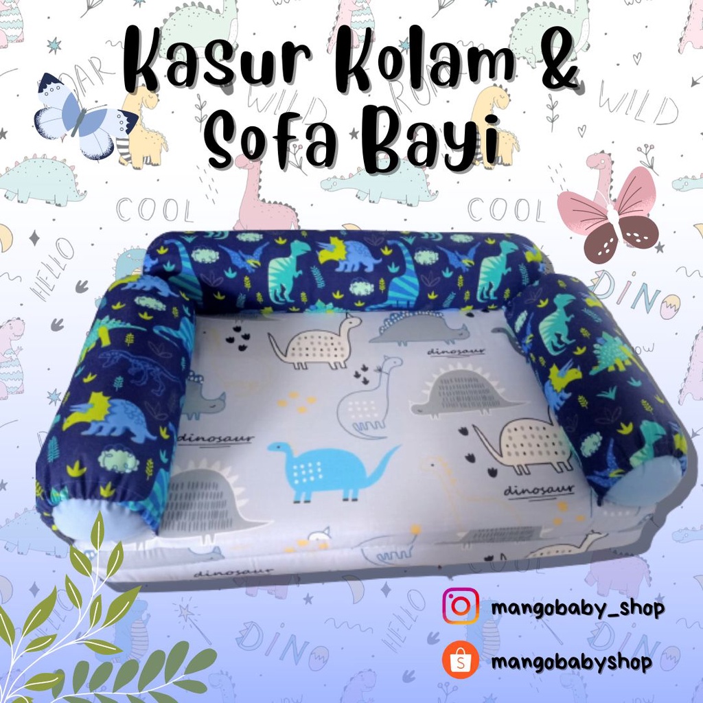 BABYLAND | KASUR BAYI KASUR KOLAM KELAMBU LIPAT TEMPAT TIDUR BABY