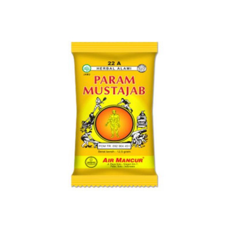 

PARAM MUSTAJAB AIR MANCUR. PARAM UNTUK LINU & ENCOK. 1 Renteng isi 10pcs