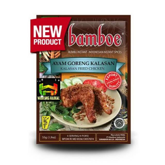 

BUMBU INSTAN AYAM GORENG KALASAN - BUMBU BAMBOE