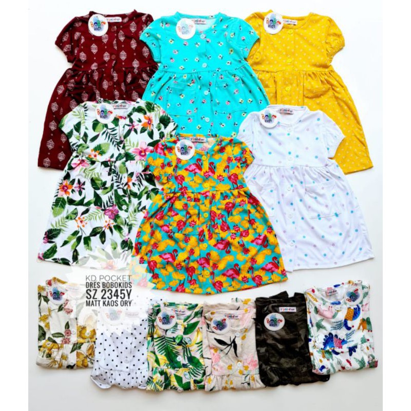 DRESS NICTA TANGAN KERUT/DRESS ANAK CEWE/ DRESS NICTA KERUT/DRESS ANAK