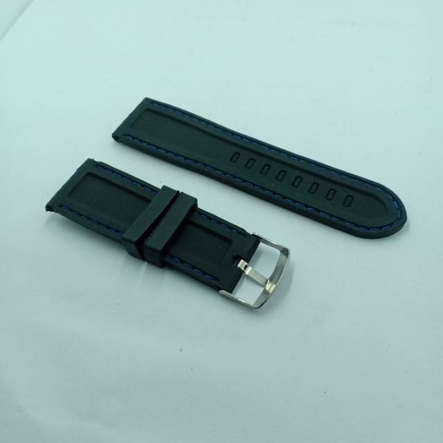 Rubber strap tali jam tangan 24 mm tali karet 24 mm