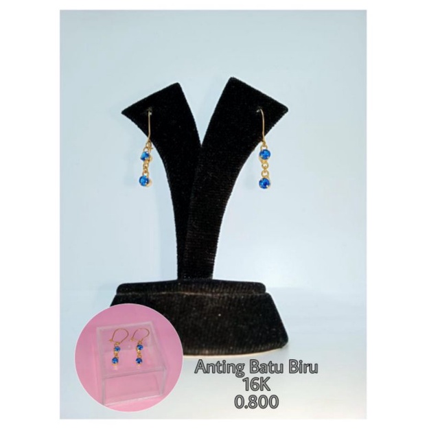 Anting Batu Biru kdr 700