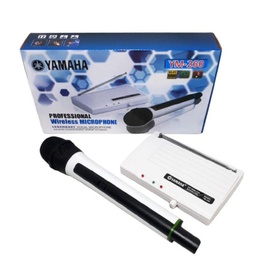 MIC WIRELESS YAMAHA YM 260-MICROPHONE YAMAHA YM 260