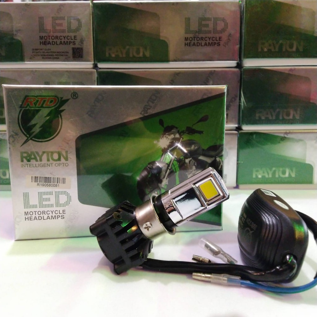 Bola Lampu LED Rayton 3 Sisi Mata RTD