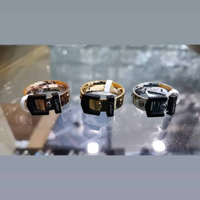 Cincin Cartier Titanium