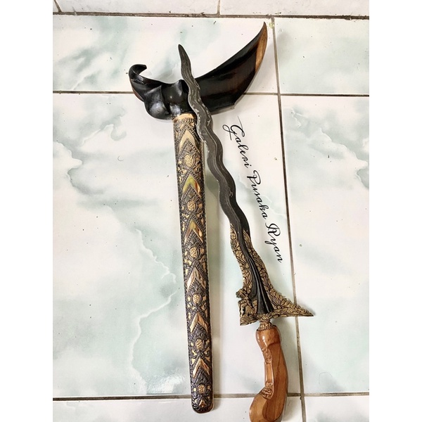 keris singo barong kinatah kamardikan