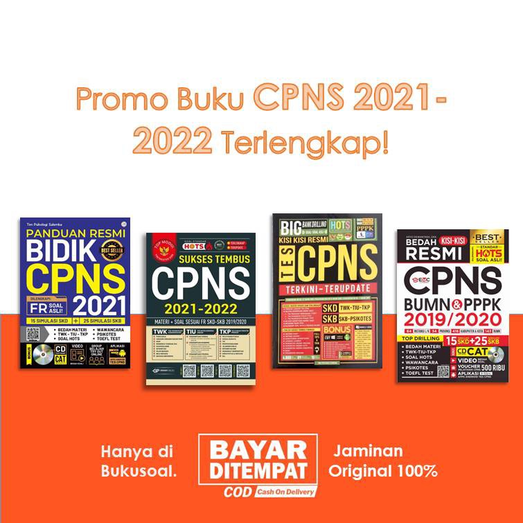 Buku Cpns 2021 Panduan Resmi Bidik Cpns 2021 Sukses Tembus Cpns 2021 Shopee Indonesia