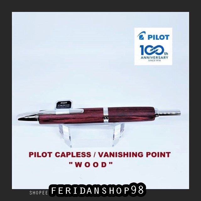 

FR165 PULPEN PILOT CAPLESS WOOD BEST VANISHING POINT FC-2500RR BY FERIDANSHOP98