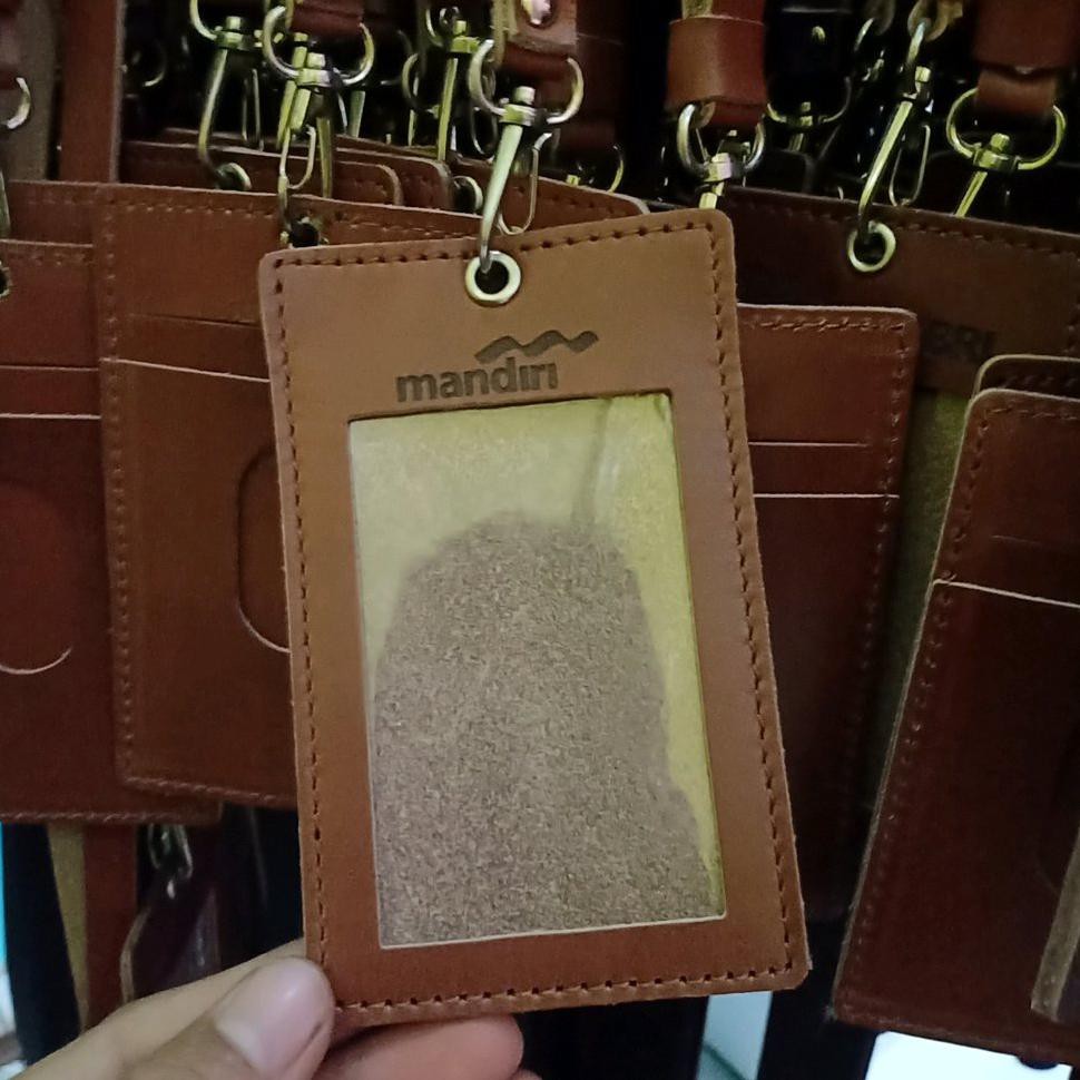 

kartu nama id card kulit asli atm ll name tag kulit asli ll dompet card ll dompet card dan tali