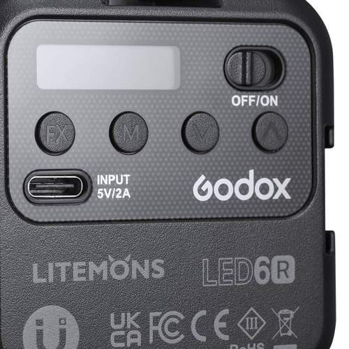 Godox LED6R Litemons RGB Video Light/Godox LED 6R