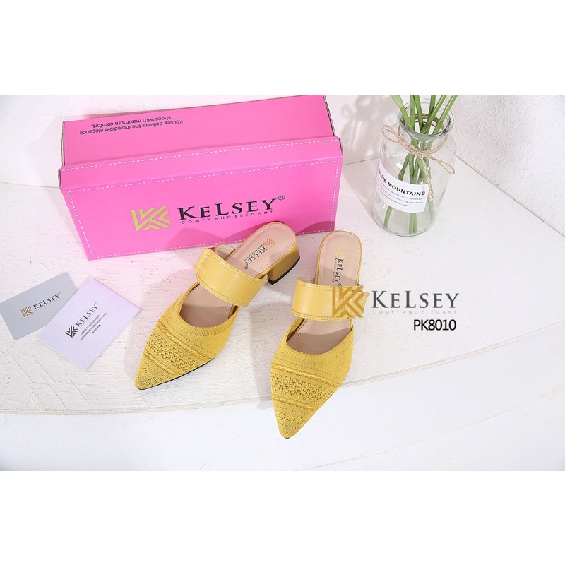 Kelsey Sandal Hak Tahu 4cm Wanita / Sandal Heels Wanita PK8010