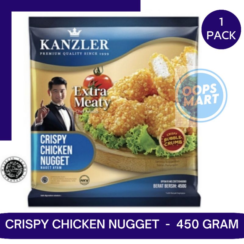 Kanzler Crispy Chicken Nugget 450 Gram - 1 Pack