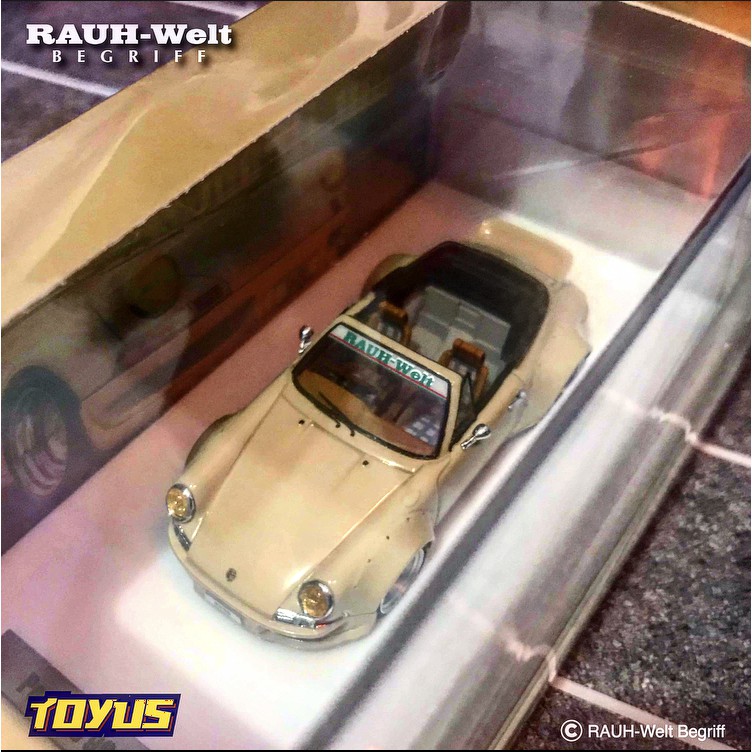 Rauh Welt Begriff - ASHER PORSCHE 964 CABRIOLET BEIGE BROWN  - RWB