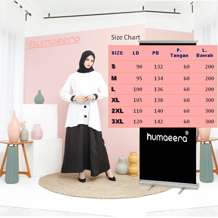 Gamis Seragam hitam putih  pns hitput kuliah Guru bahan Moscrepe size jumbo s m l xl 2xl 3xl 4xl-2