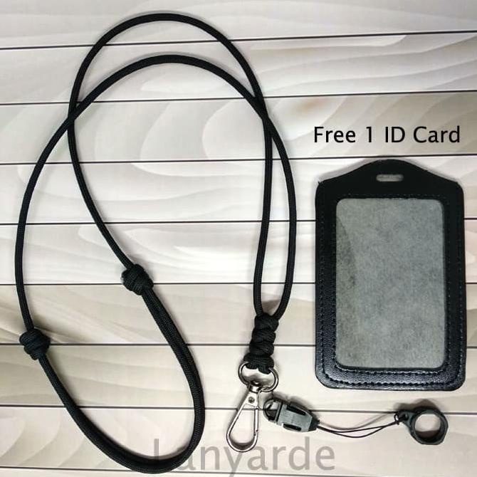 

BOLEH DROPSHIP Lanyard Multifungsi Premium Gantungan Leher ID Card Cantelan Free ID