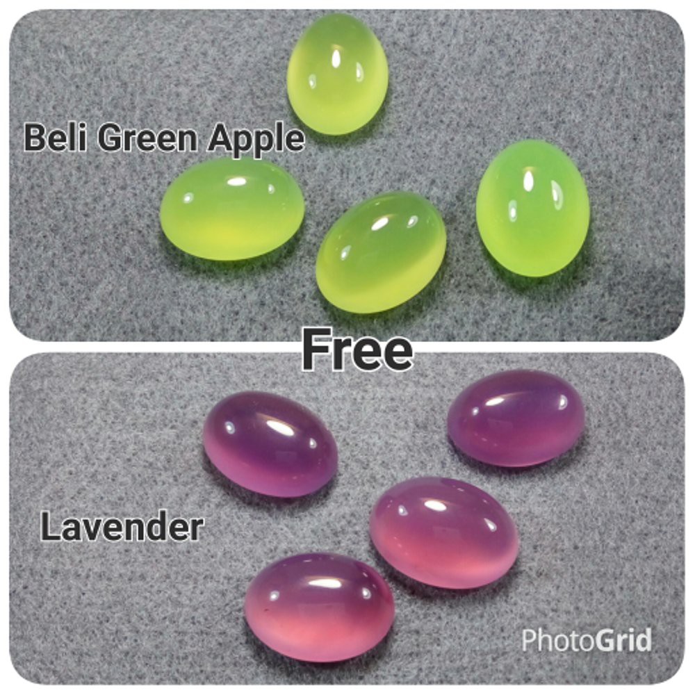 (Buy 1 Get 1 Free, Free ongkir) Natural Green Apple Giwang Sadis