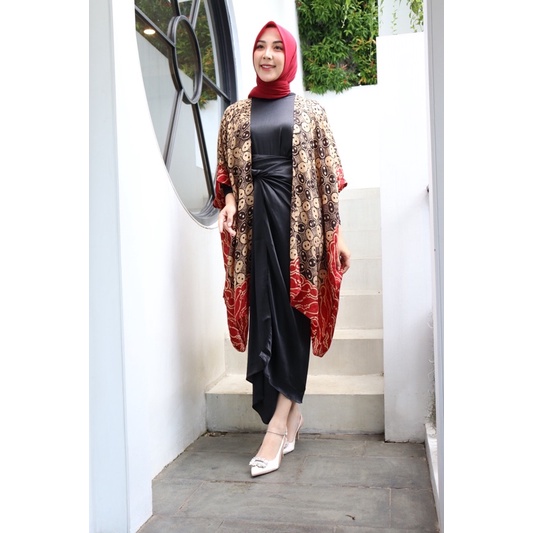 SET KAFTAN BATIK PREMIUM GIES 1196