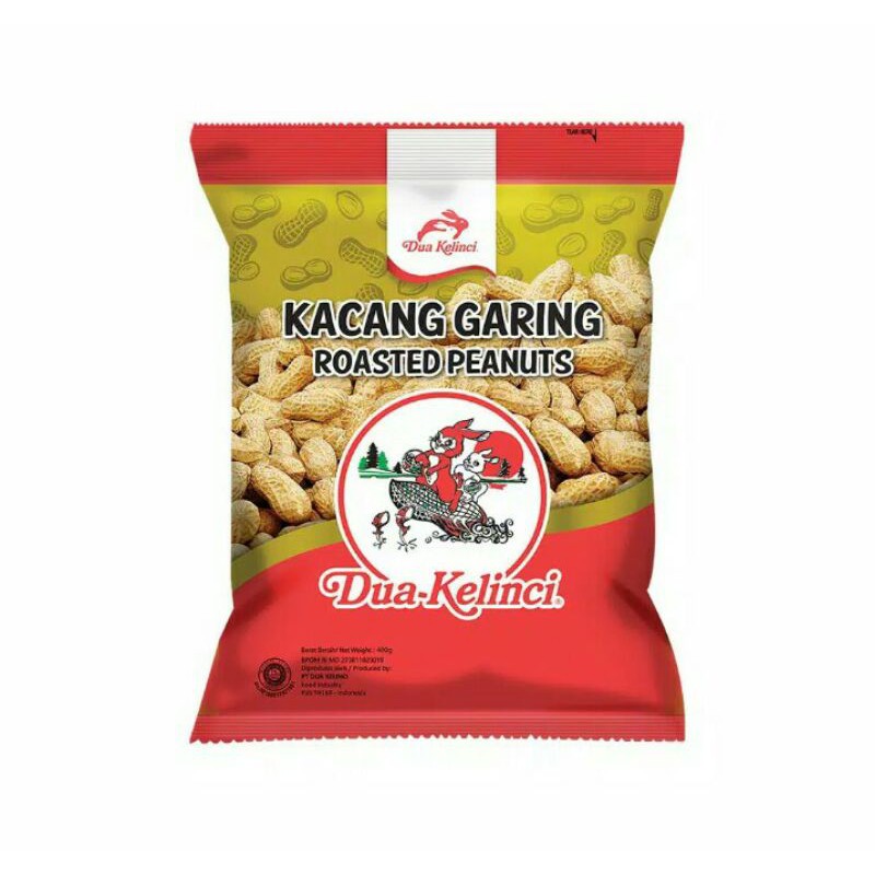 

Dua Kelinci kacang garing 180 gram