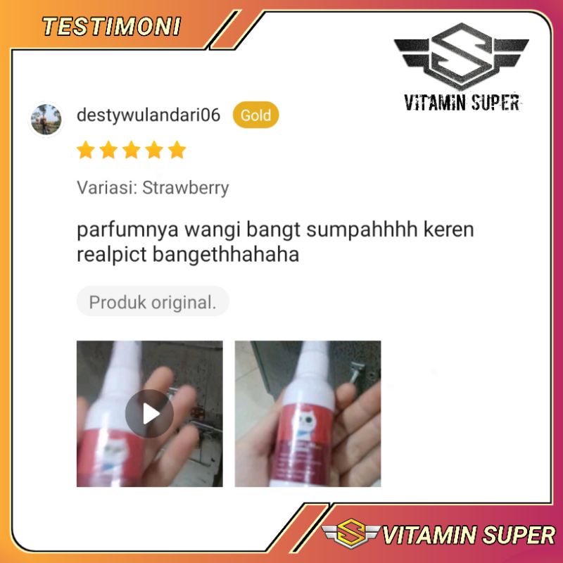 Parfum Kucing, Anjing, Kelinci, Hamster, Sugar Glider | Super Wangi, Super Lembut, Aman dan Tahan Lama