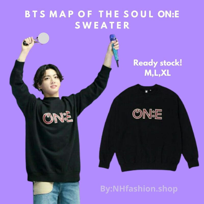 Basic Sweater Bts Jungkook Namjoon MOTS ONE