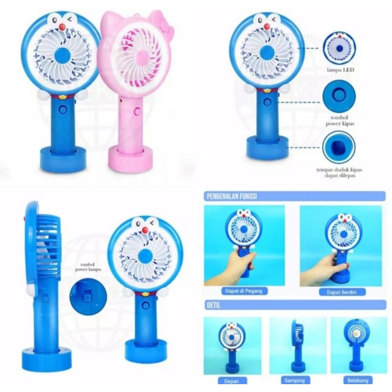 KIPAS ANGIN MINI GENGGAM/KIPAS ANGIN MINI KARAKTER