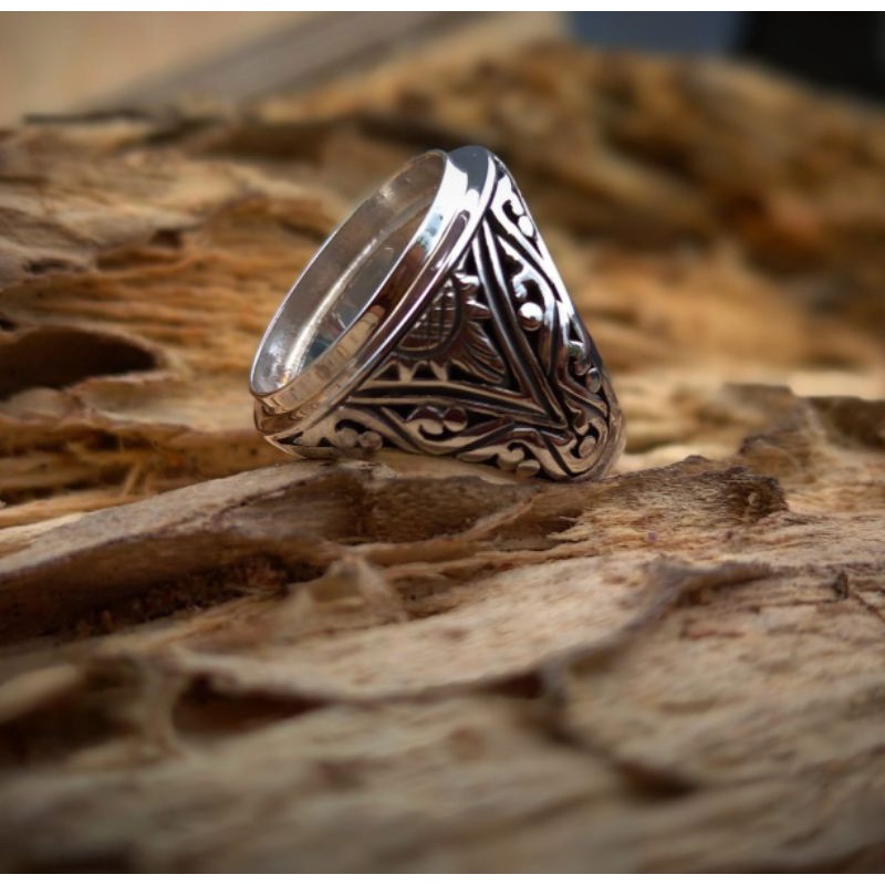 cincin silver 925  motif bali