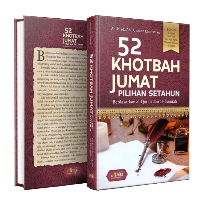 Jual 52 Khotbah Jumat Pilihan Setahun Kumpulan Khutbah Jumat Setahun ...