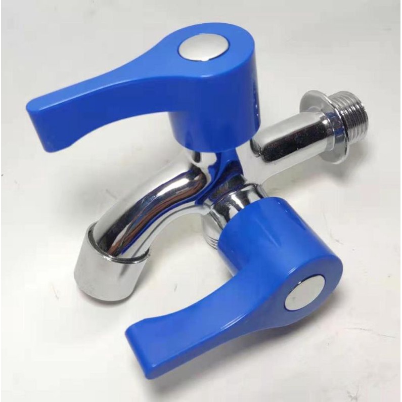 Kran Cabang Shower 1/2 inch / Keran Air Cabang Handle Warna Sesuai Selera