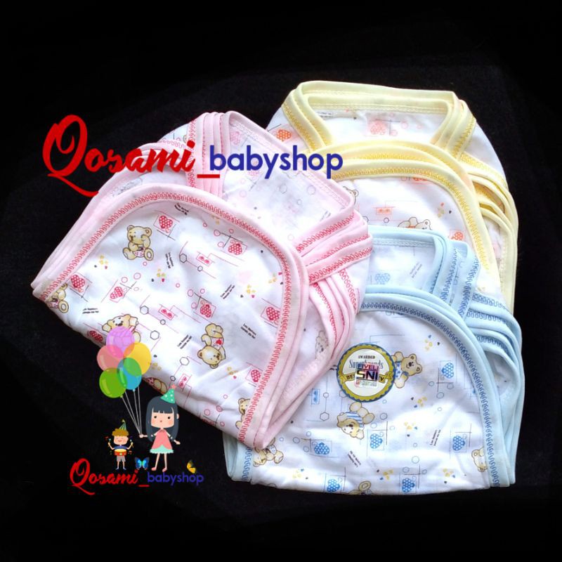 MEGA 6pcs Popok Tali Bayi Murah Motif SNI