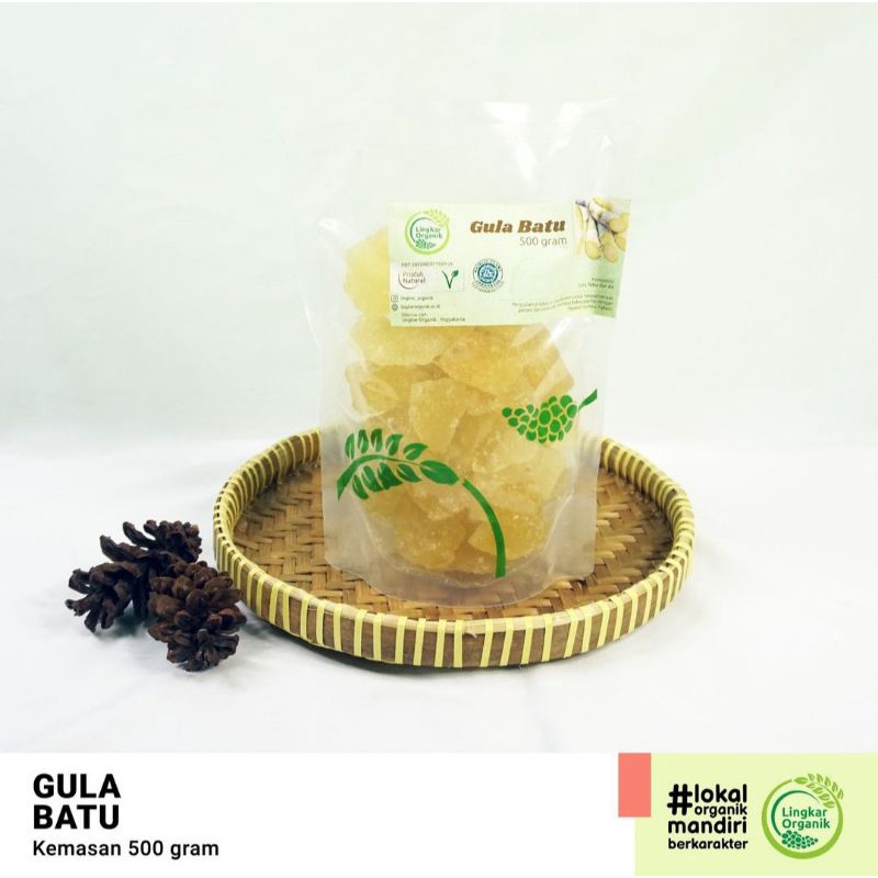 

Gula Batu Organik Lingkar Organik 500gr|Gula Sehat|Banjarmasin