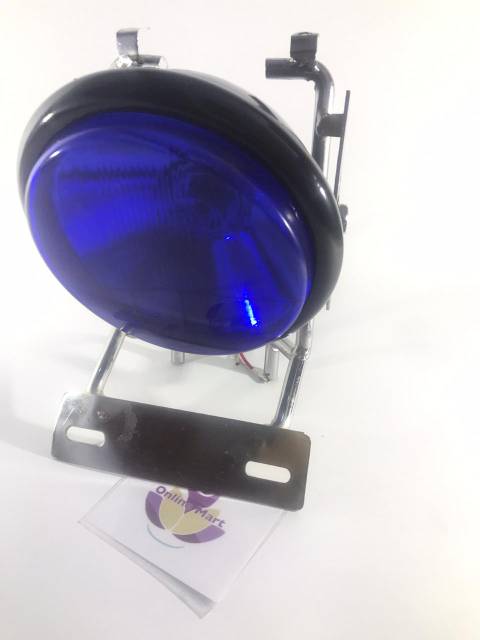 Lampu pesek plus breket tulang cb 100 gl pro megapro tiger hitam