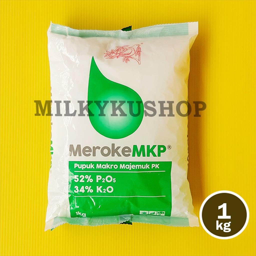 PUPUK MEROKE MKP 1 KG KEMASAN PABRIK MONO KALIUM PHOSPHATE HIDROPONIK