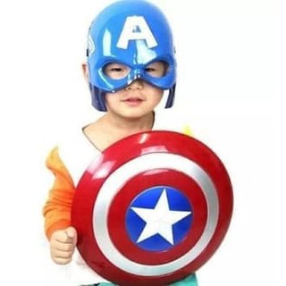 Jual Topeng dan Tameng Kapten Amerika - Captain America Mask and Shield ...