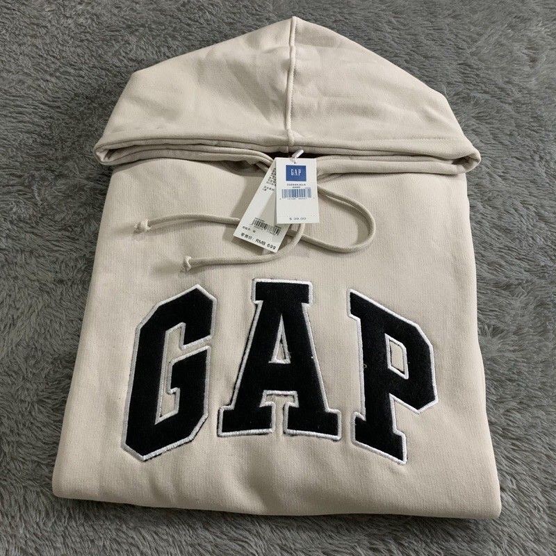 SWEATER HOODIE GAP CREAM JACKET STREETWEAR HYPE PREMIUM BORDIR FULLTAG &amp; LEBEL - BANYAK VARIASI WARNA BEST SELLER