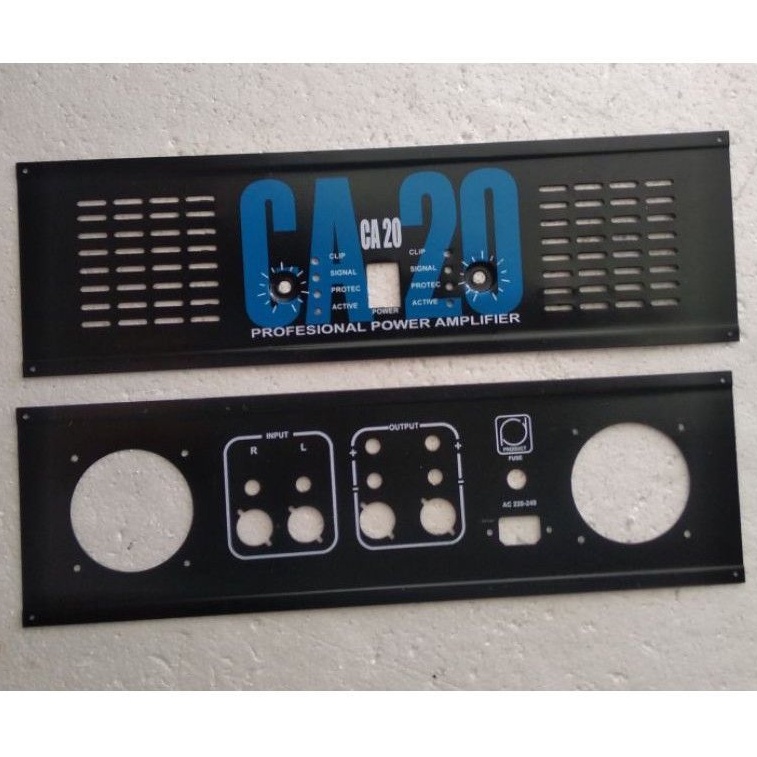 Panel CA20 profesional power amplifier