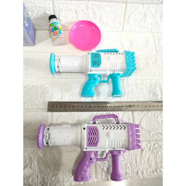 Buble gun bubble gun pistol besar jumbo 25 lubang buble gun roket SS1526