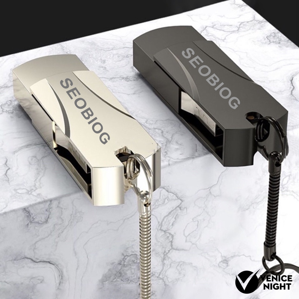 (SF) Seobiog Flashdisk Usb 3.0 Kapasitas 1T 2T Bahan Metal Shockproof